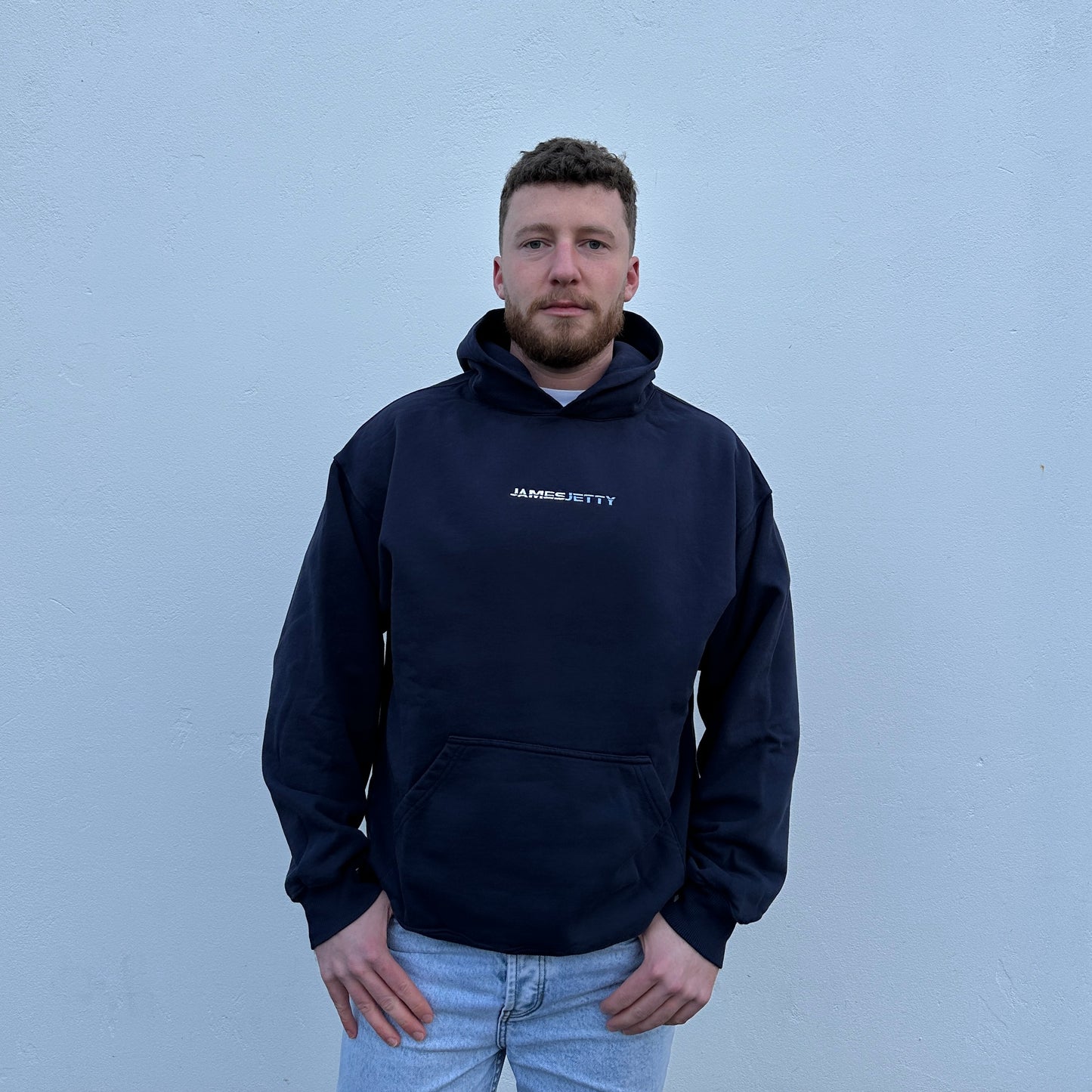 Navy Blue JJ hoodie - Seaspray Embroidery