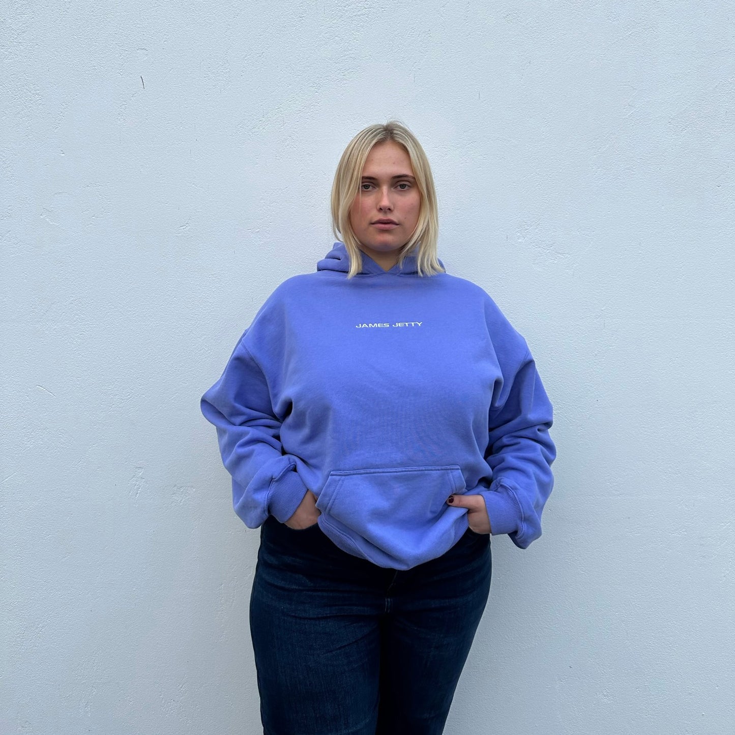 Unisex hoodie, Australian made, 350 GSM Australian brushed fleece cotton, Boxy fit, Double lined hood, Embroidered logo
