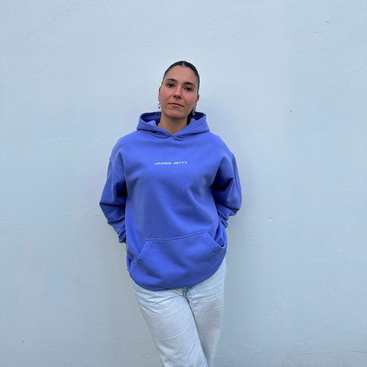 Unisex hoodie, Australian made, 350 GSM Australian brushed fleece cotton, Boxy fit, Double lined hood, Embroidered logo