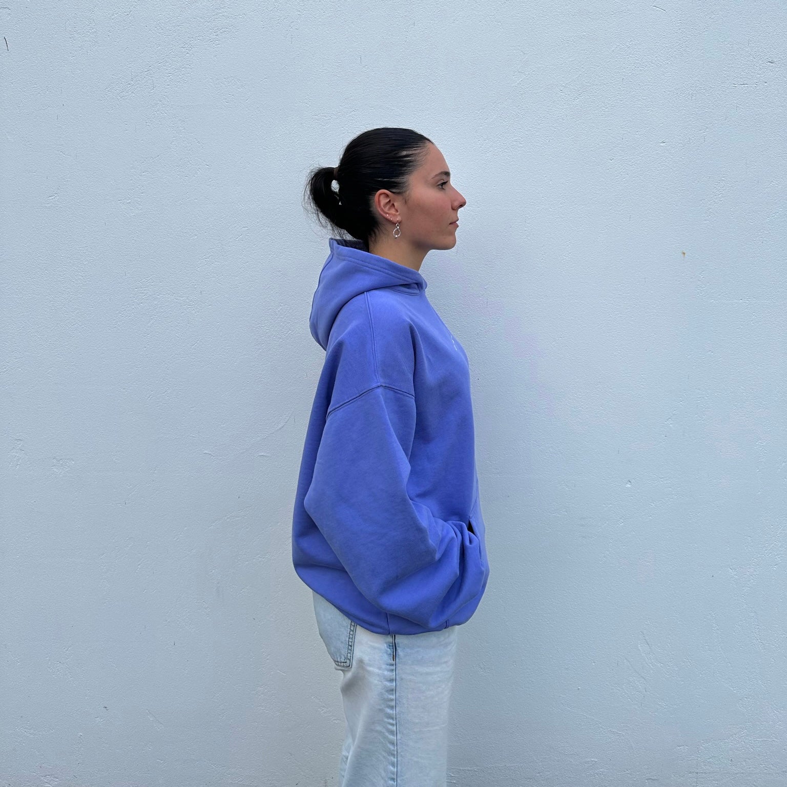 Unisex hoodie, Australian made, 350 GSM Australian brushed fleece cotton, Boxy fit, Double lined hood, Embroidered logo